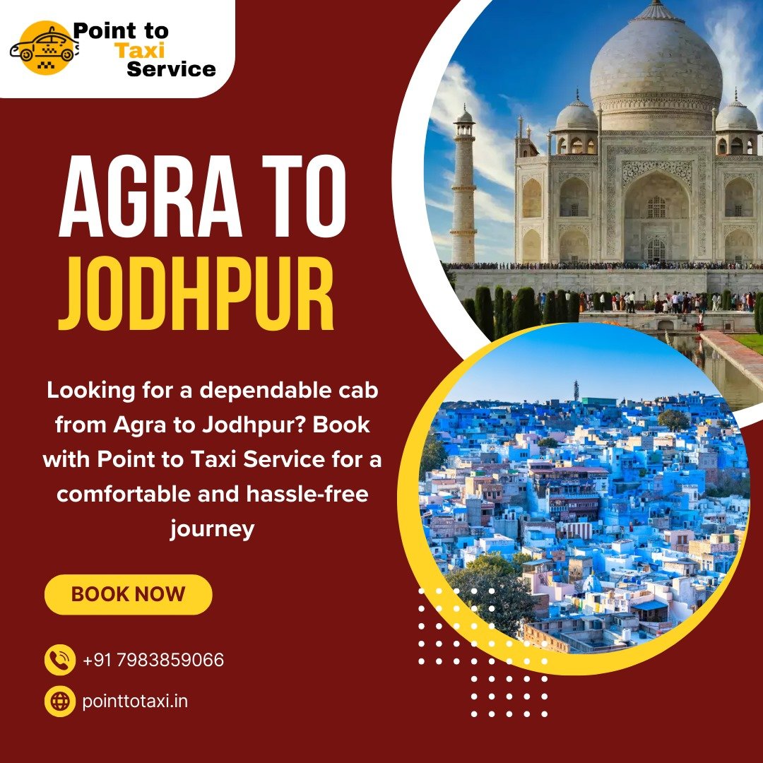 Agra to Jodhpur Taxi Service